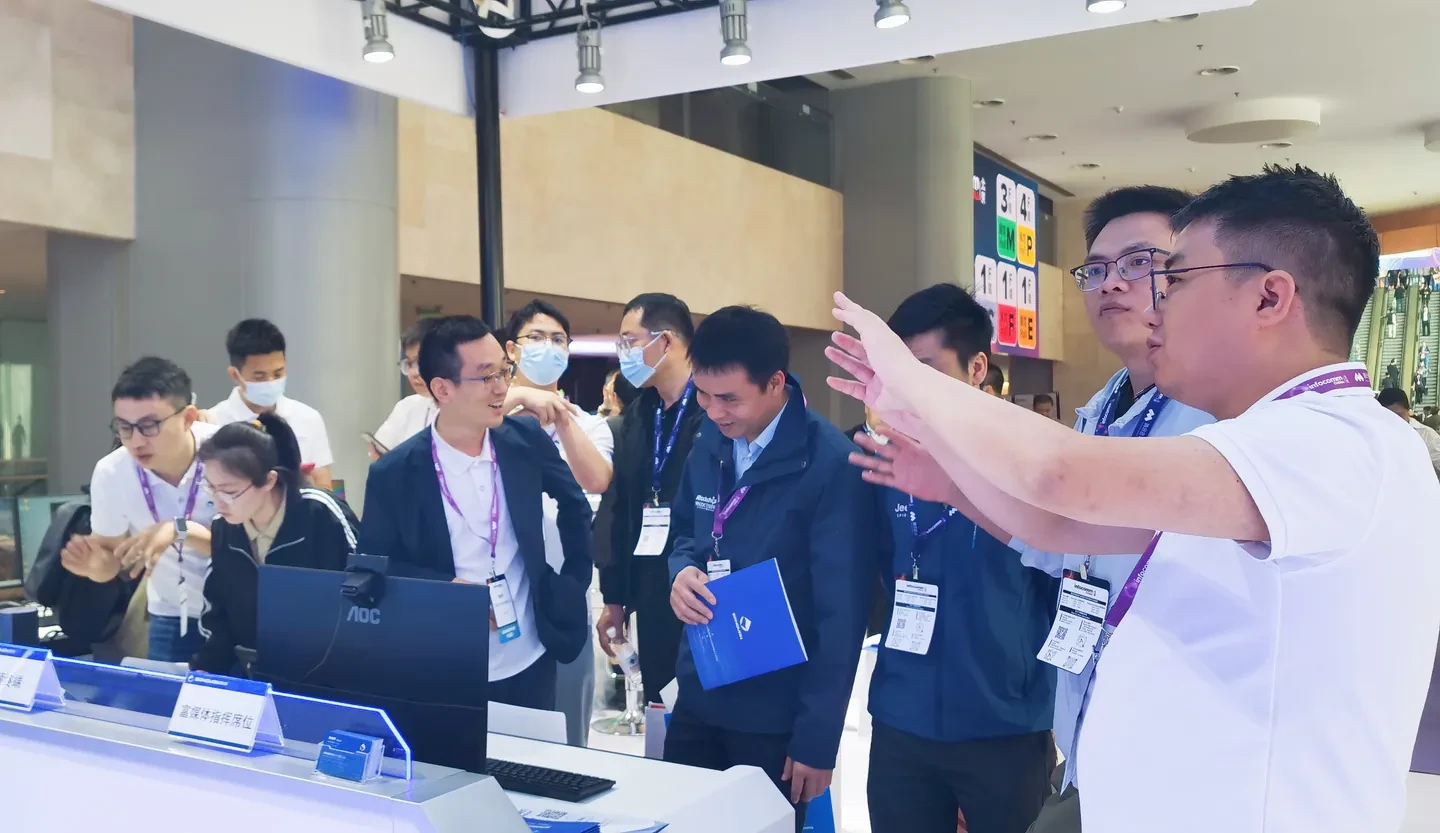BANGYAN product demonstrations and customer engagement at InfoComm China 2024.