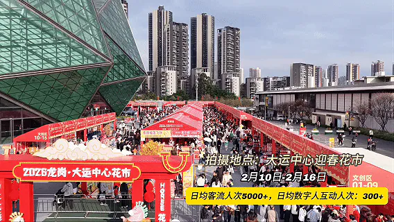 数字人走上街头，AI拜年进花市！NuwaAI数字人龙岗新春巡礼交出“科技年味”答卷 7